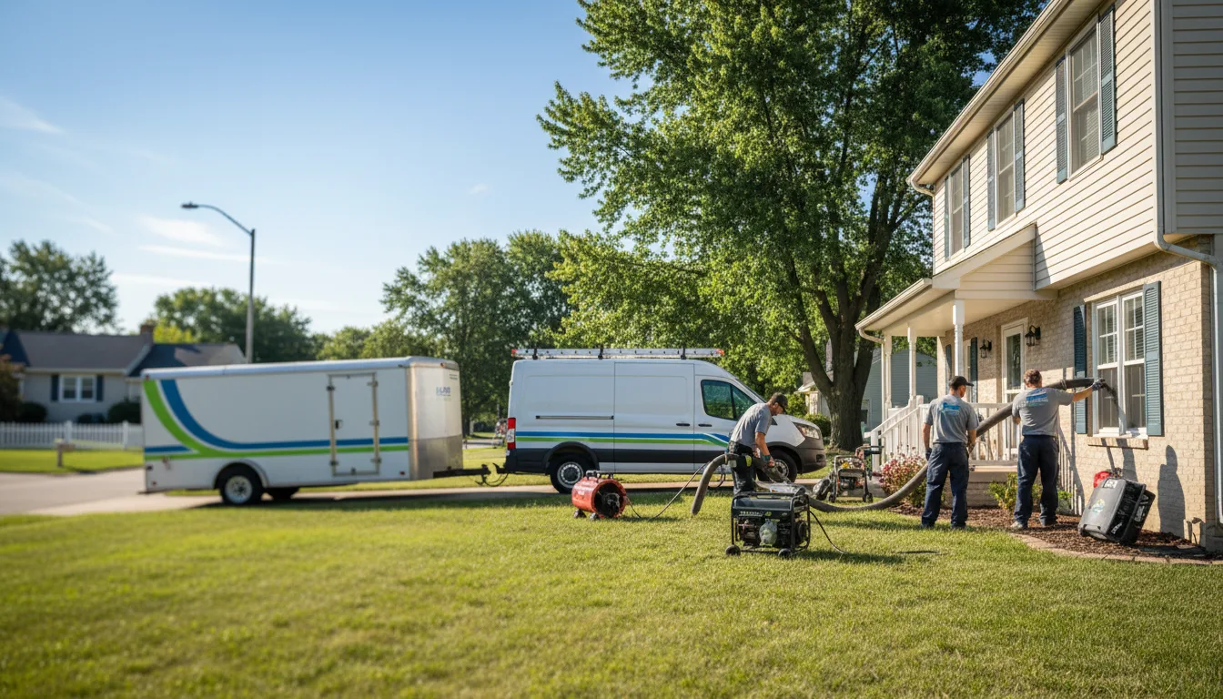 Flooded Basement Restoration And Cleanup With Repair in Stewart, OH near me